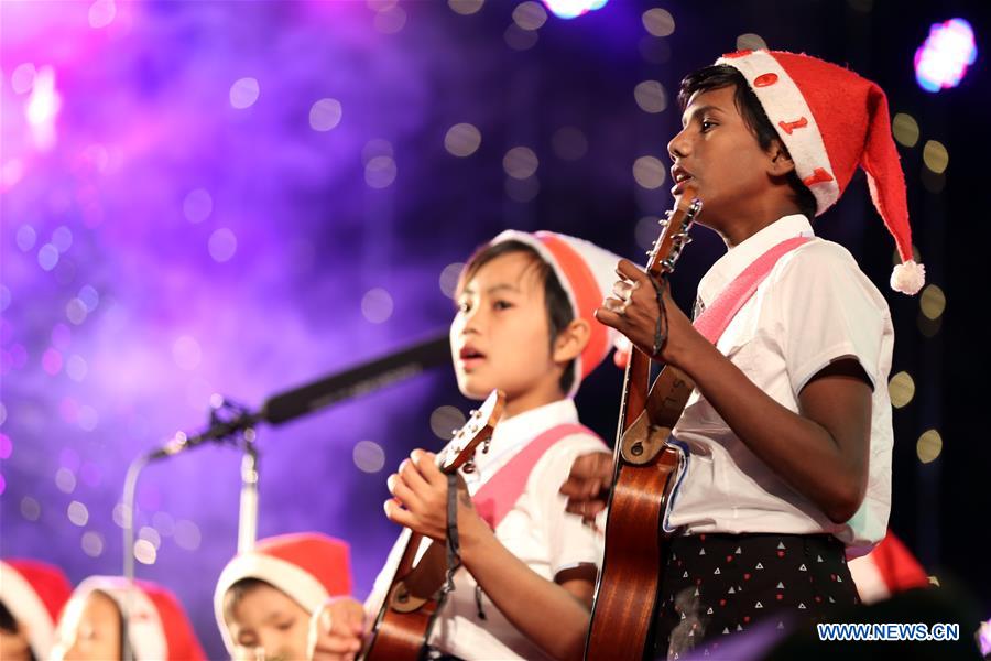 MYANMAR-YANGON-CHRISTMAS EVE