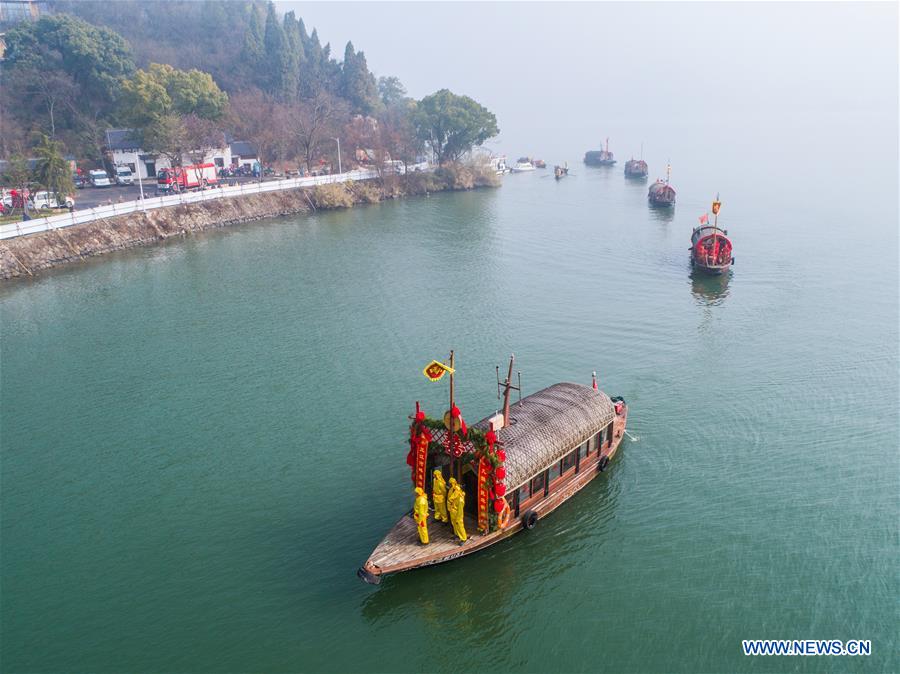 CHINA-ZHEJIANG-JIANDE-TRADITIONAL MARRIAGE (CN)