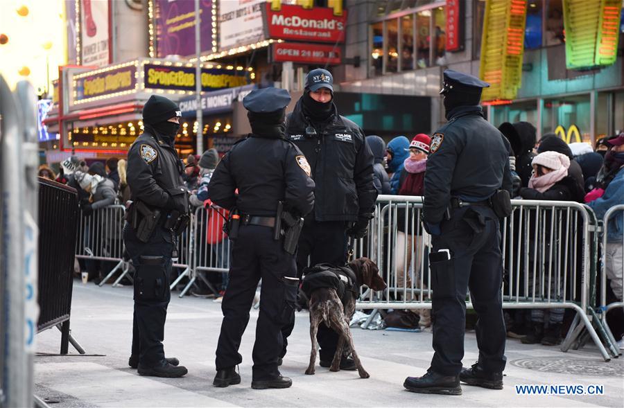 U.S.-NEW YORK-NEW YEAR CELERATION-SECURITY