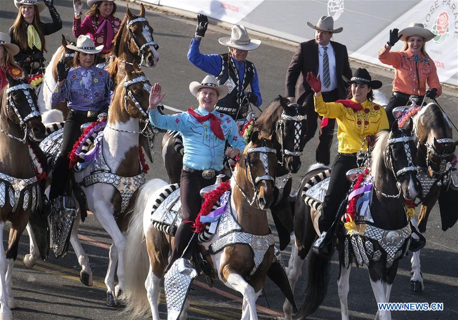 U.S.-LOS ANGELES-ROSE PARADE