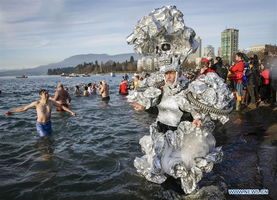 CANADA-VANCOUVER-WINTER SWIM