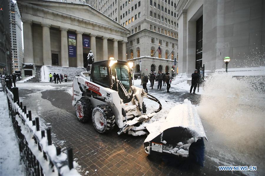 U.S.-NEW YORK-SNOW STORM