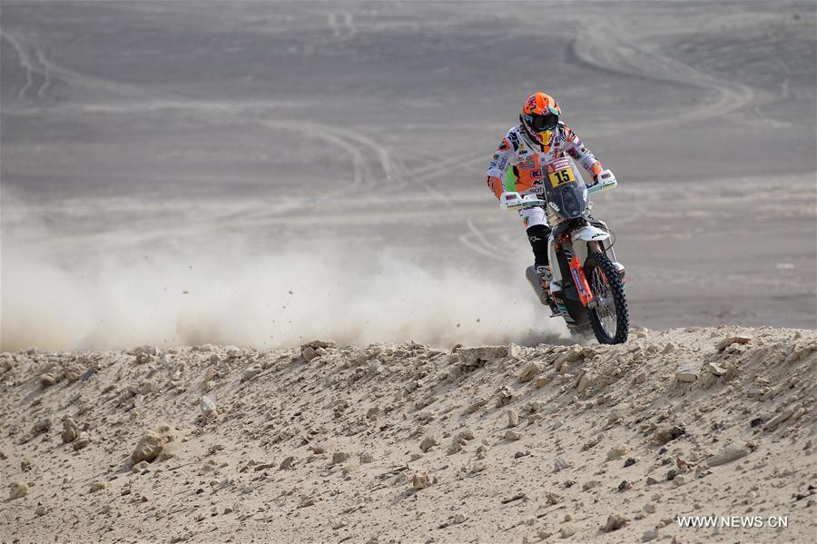 (SP)PERU-PISCO-DAKAR RALLY-STAGE 2