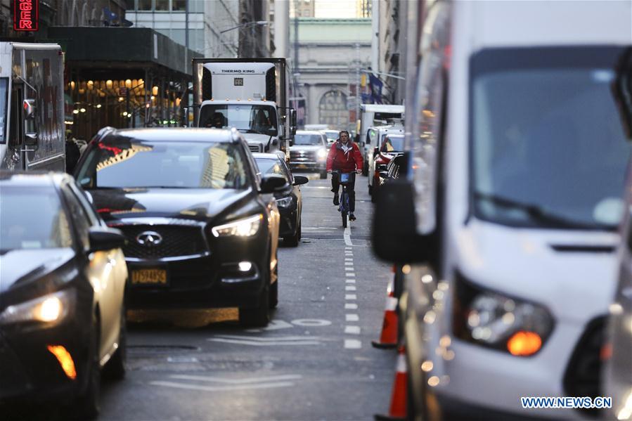 U.S.-NEW YORK-DOT-PROTECTED BIKE LANES-INSTALLATION-PLAN