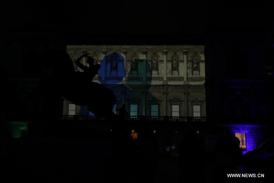 BRITAIN-LONDON-LUMIERE-LIGHT FESTIVAL