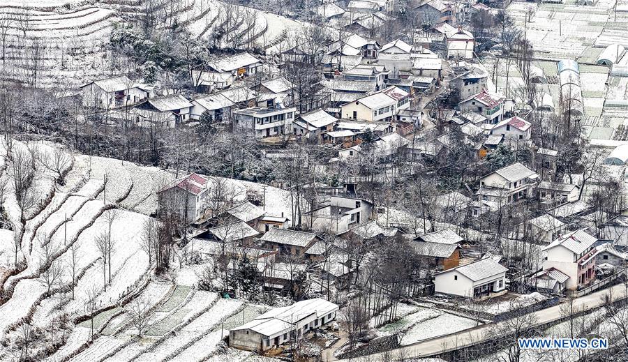 #CHINA-SHAANXI-SNOWFALL (CN*)