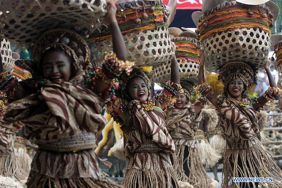 PHILIPPINES-ILOILO-ANNUAL DINAGYANG FESTIVAL