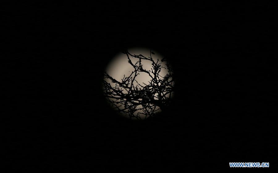 MIDEAST-NABLUS-SUPERMOON