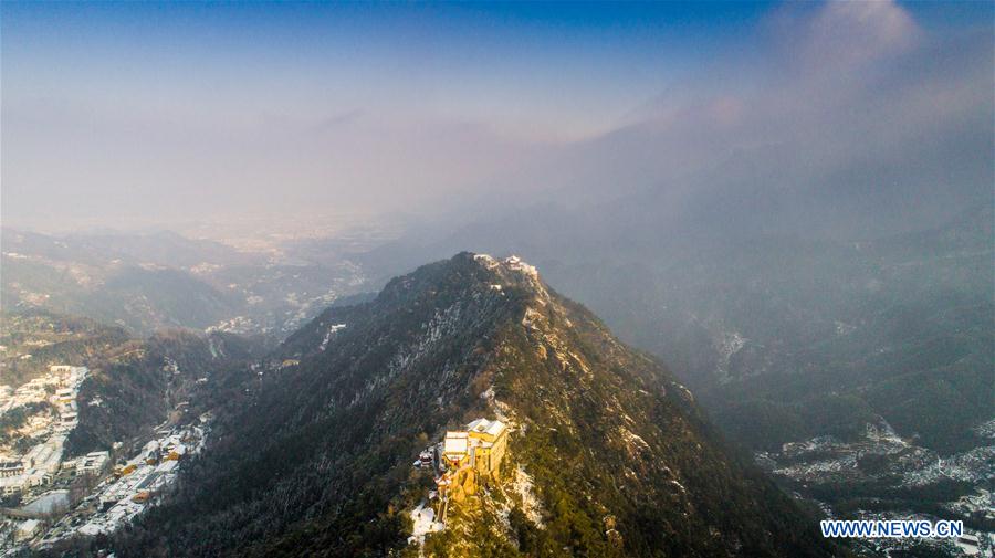 CHINA-ANHUI-JIUHUA MOUNTAIN-SCENERY (CN)