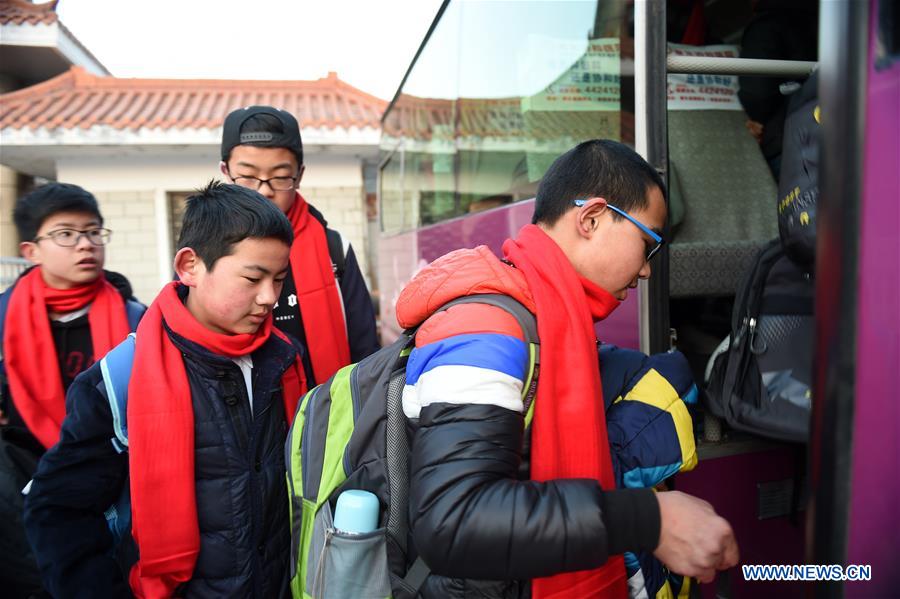 CHINA-SPRING FESTIVAL TRAVEL RUSH-MIGRATORY STUDENTS (CN)