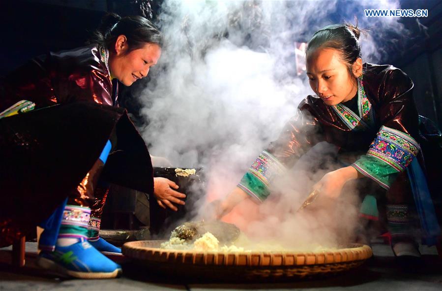 CHINA-GUANGXI-RONGSHUI-FESTIVE DRINKING (CN)