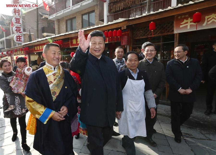 CHINA-SICHUAN-XI JINPING-INSPECTION (CN)