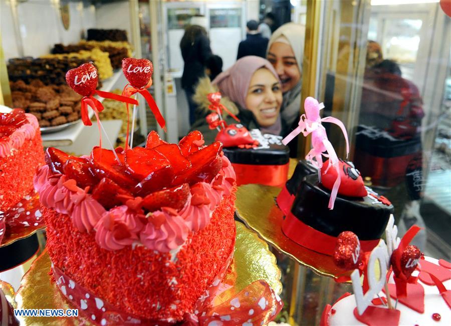 SYRIA-DAMASCUS-VALENTINE'S DAY