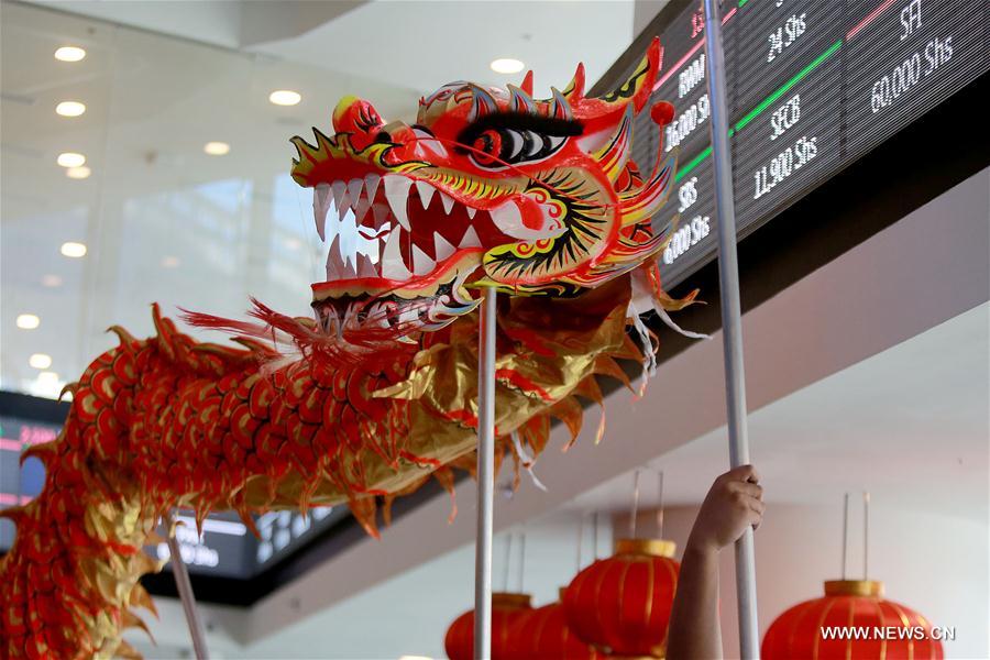 THE PHILIPPINES-TAGUIG CITY-CHINESE NEW YEAR-STOCK