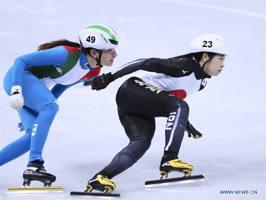 (SP)OLY-SOUTH KOREA-PYEONGCHANG-SHORT TRACK-LADIES' 1000M-HEAT