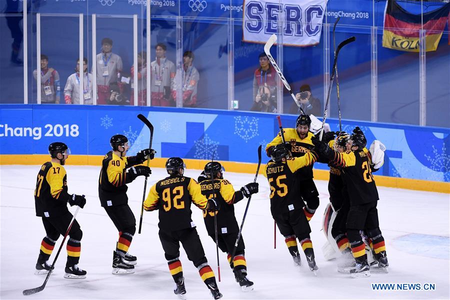 (SP)OLY-SOUTH KOREA-PYEONGCHANG-ICE HOCKEY-MEN-QUARTERFINAL-GER VS SWE