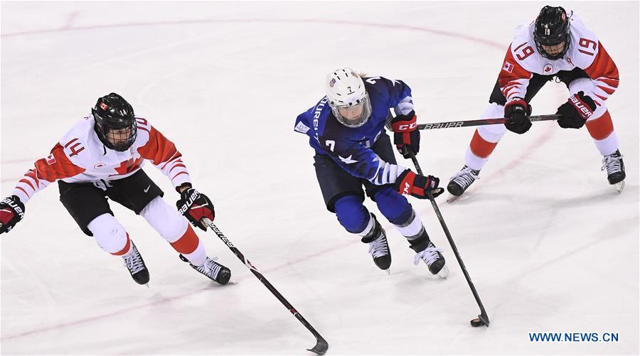 (SP)OLY-SOUTH KOREA-PYEONGCHANG-ICE HOCKEY-WOMEN-FINAL-USA VS CAN