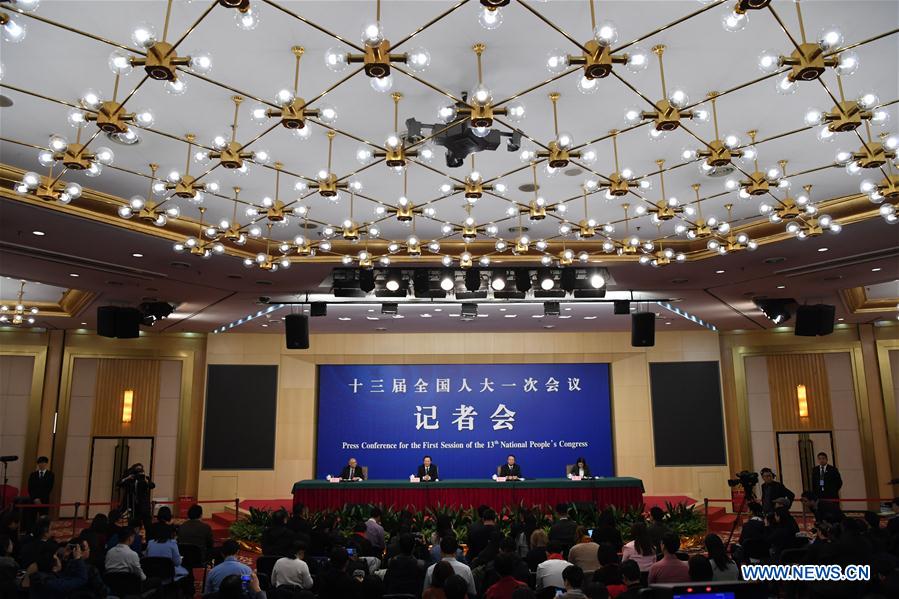 (TWO SESSIONS)CHINA-BEIJING-NPC-PRESS CONFERENCE-AGRICULTURE (CN)