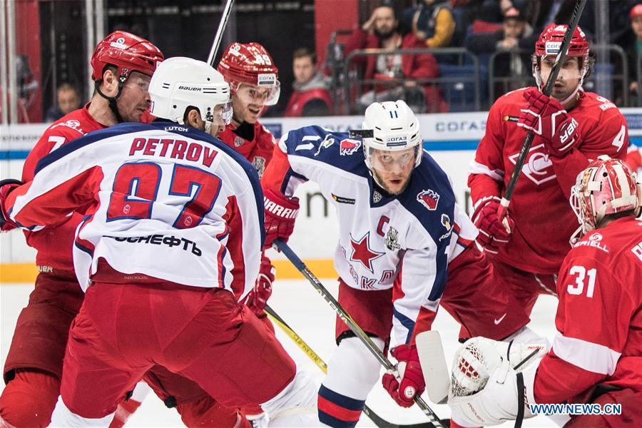 (SP)RUSSIA-MOSCOW-KHL-PLAYOFFS-SPARTAK VS CSKA