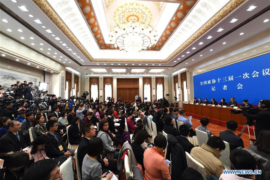 (TWO SESSIONS)CHINA-BEIJING-CPPCC-PRESS CONFERENCE-ECONOMIC GROWTH (CN)