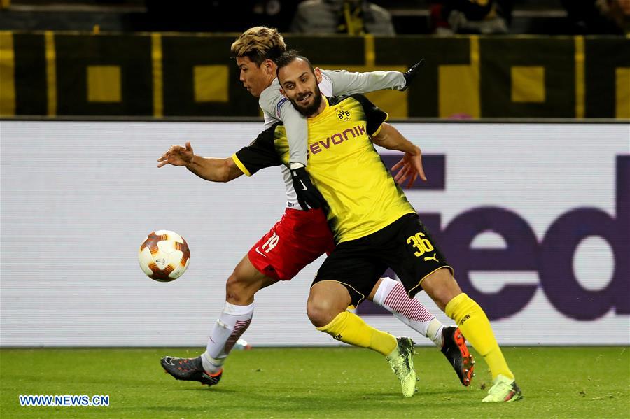 (SP)GERMANY-DORTMUND-EUROPA LEAGUE-BVB VS SALZBURG