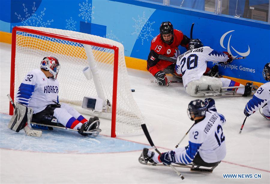 (SP)OLY-PARALYMPIC-SOUTH KOREA-GANGNEUNG-ICE HOCKEY-MIXED PLAY-OFFS SEMIFINAL-CANADA VS SOUTH KOREA