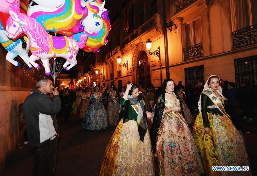 SPAIN-VALENCIA-THE FALLAS FESTIVAL