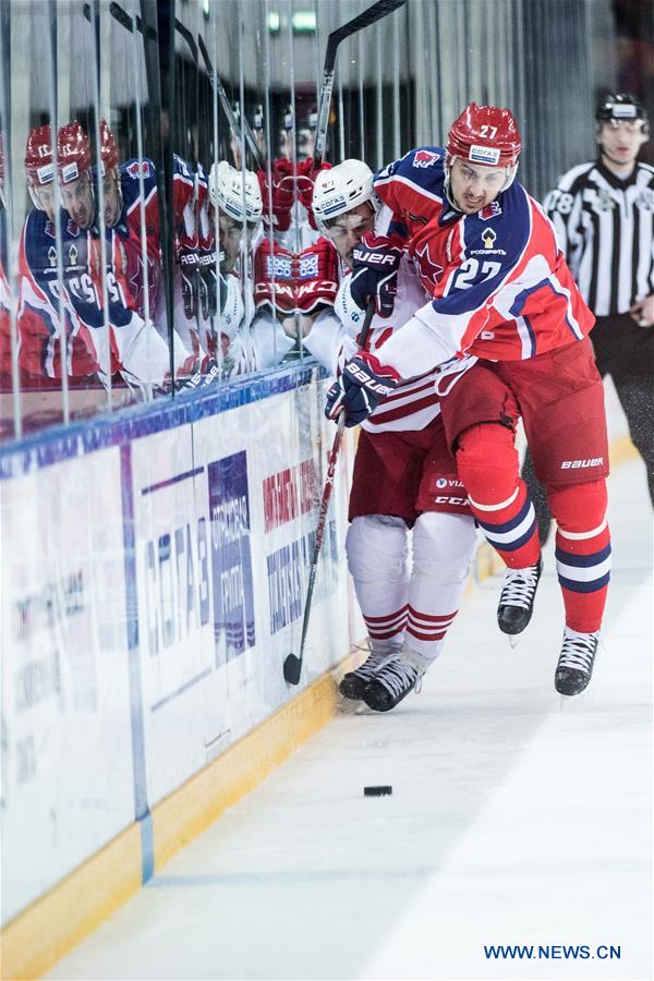 (SP)RUSSIA-MOSCOW-ICE HOCKEY-KHL-CSK VS JOK