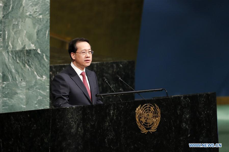 UN-HIGH LEVEL EVENT-CHINA-SPEECH