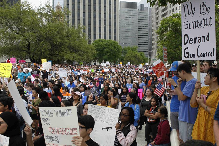 U.S.-HOUSTON-RALLY-GUN CONTROL