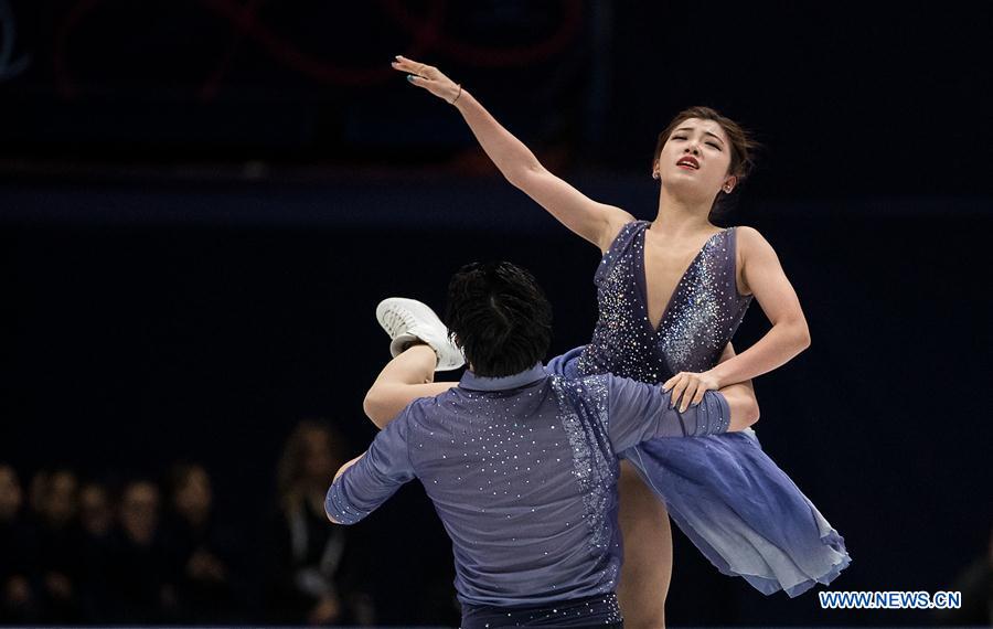 (SP)ITALY-MILAN-FIGURE SKATING-ISU WORLD CHAMPIONSHIPS