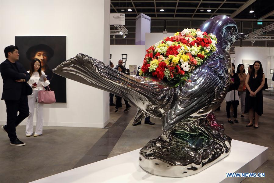 CHINA-HONG KONG-ART BASEL-EXHIBITION (CN)