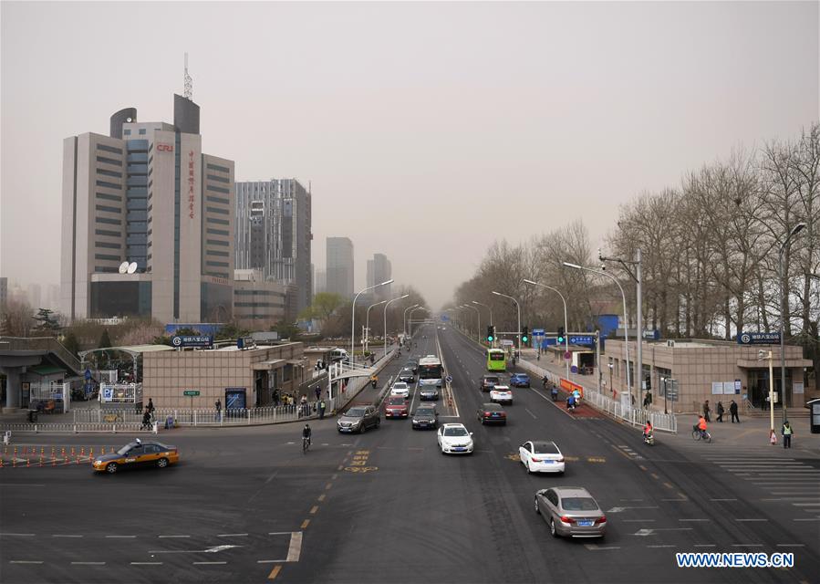 CHINA-BEIJING-WEATHER-DUST (CN)