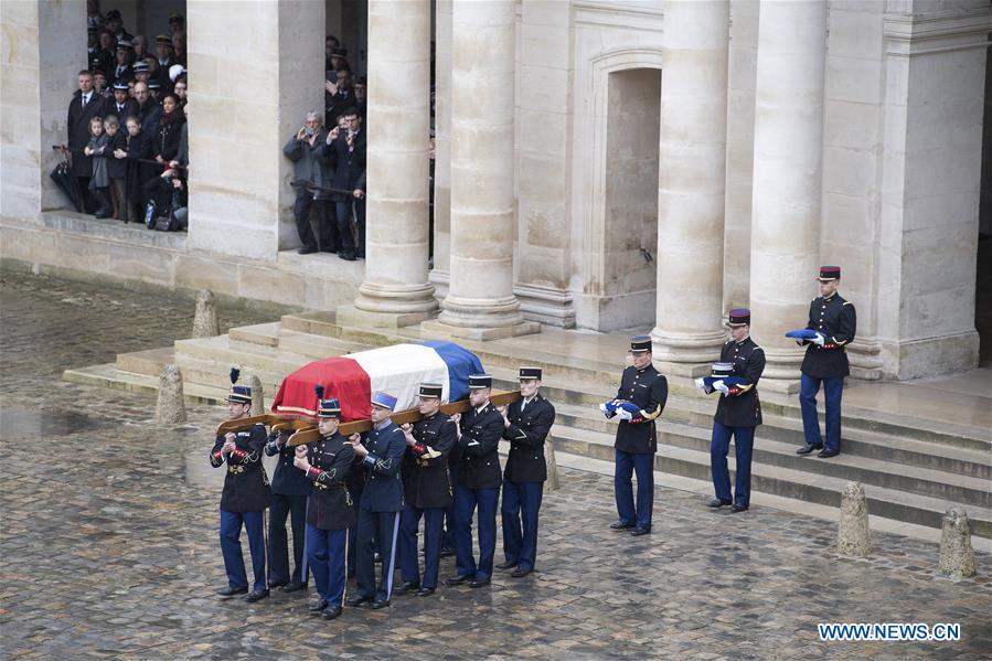 FRANCE-PARIS-NATIONAL TRIBUTE-HERO OFFICER