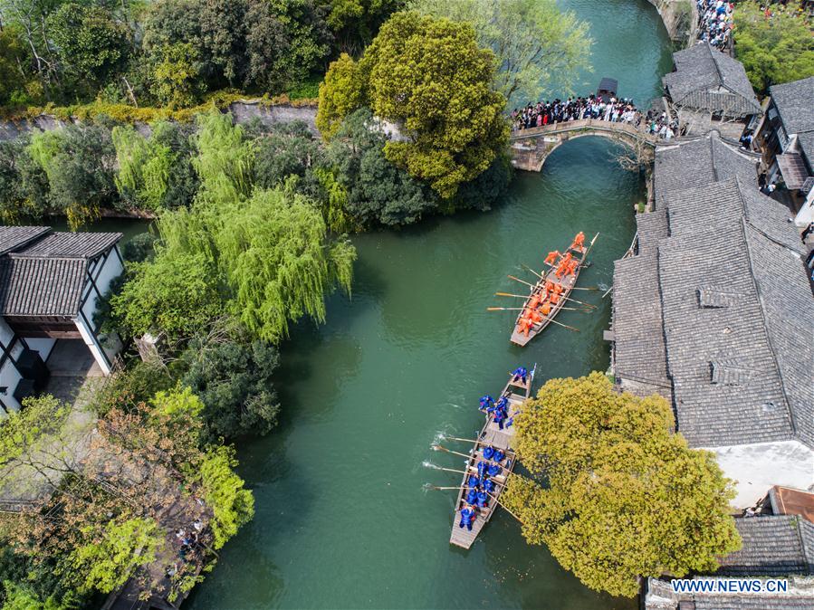 CHINA-ZHEJIANG-FOLK CULTURE-TEMPLE FAIR (CN)