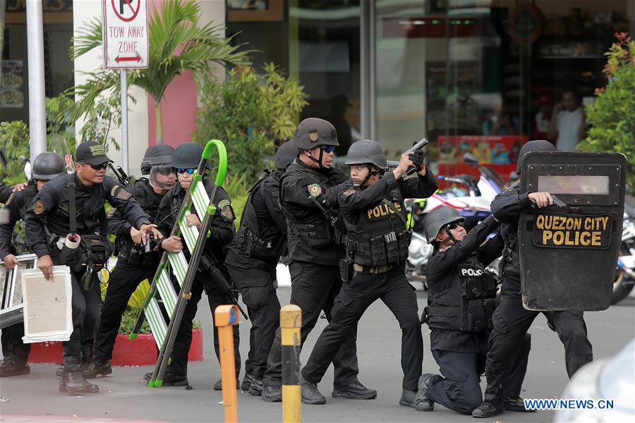 PHILIPPINES-QUEZON CITY-ANTI-TERROR EXERCISE