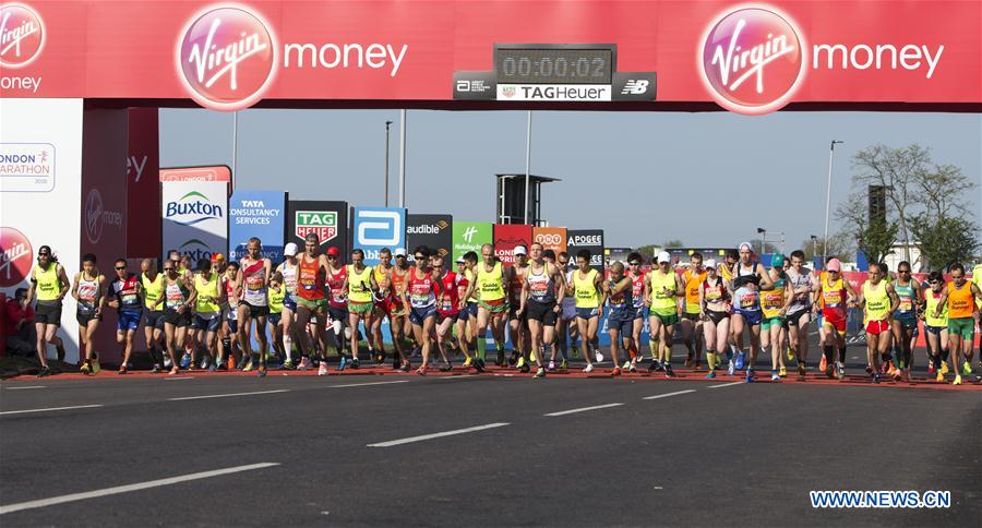 (SP)BRITAIN-LONDON-MARATHON 2018