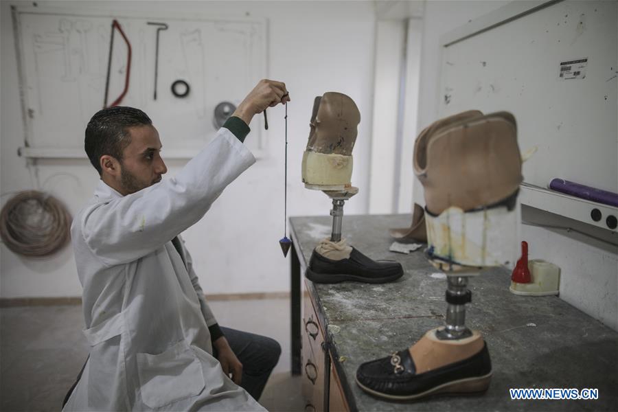 MIDEAST-GAZA-ARTIFICIAL LIMBS