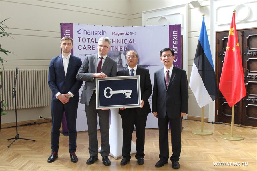 ESTONIA-TALLINN-CHINA-AVIATION-COOPERATION