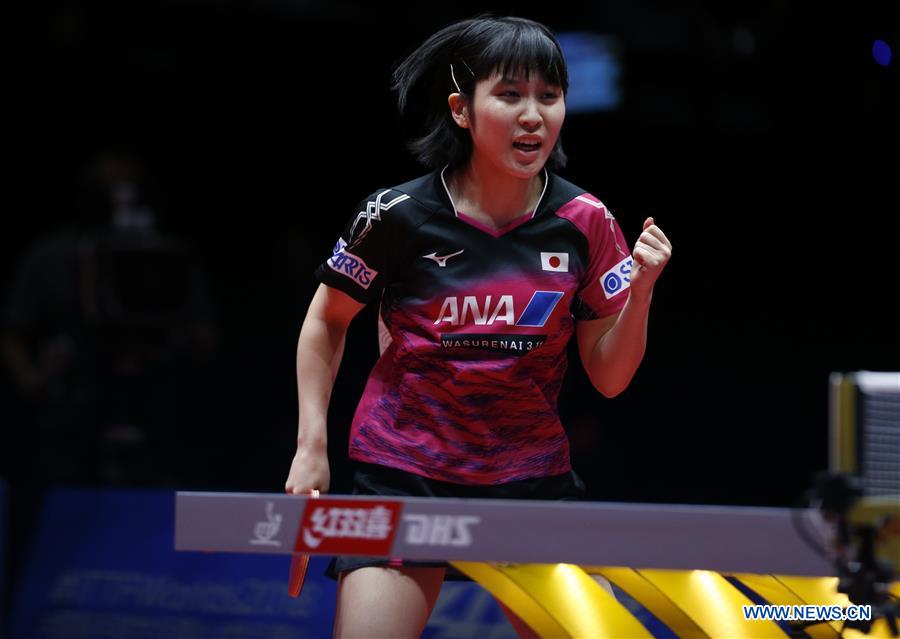 (SP)SWEDEN-HALMSTAD-ITTF WORLD TEAM CHAMPIONSHIPS 2018-SEMIFINAL-JAPAN