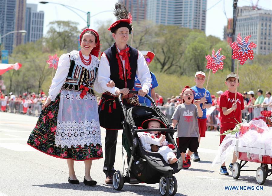 U.S.-CHICAGO-PARADE-POLISH CONSTITUTION DAY