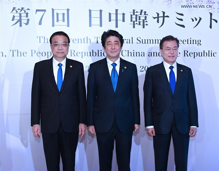 JAPAN-TOKYO-CHINA-ROK-LEADERS' MEETING