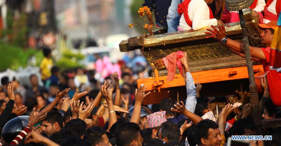 NEPAL-LALITPUR-BHOTO JATRA FESTIVAL