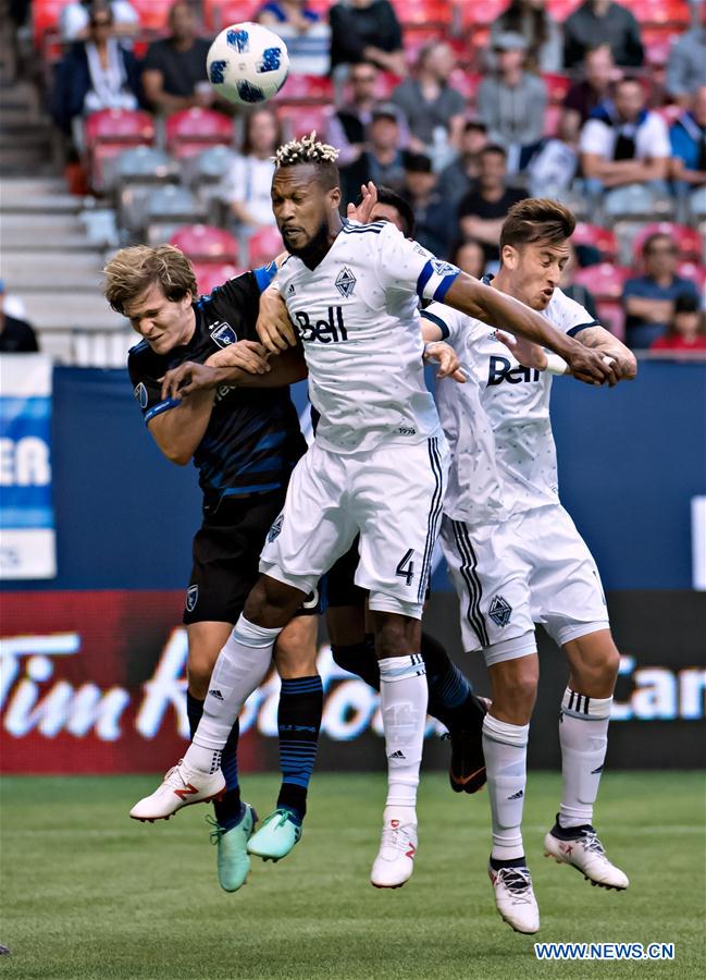 (SP)CANADA-VANCOUVER-MLS-VANCOUVER WHITECAPS VS SAN JOSE EARTHQUAKES