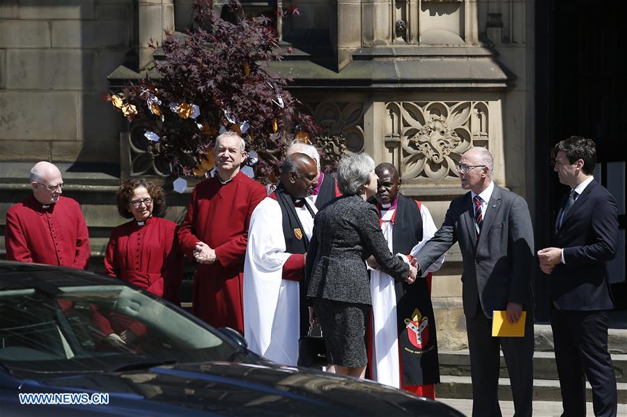 BRITAIN-MANCHESTER-TERROR ATTACK-ANNIVERSARY-COMMEMORATION