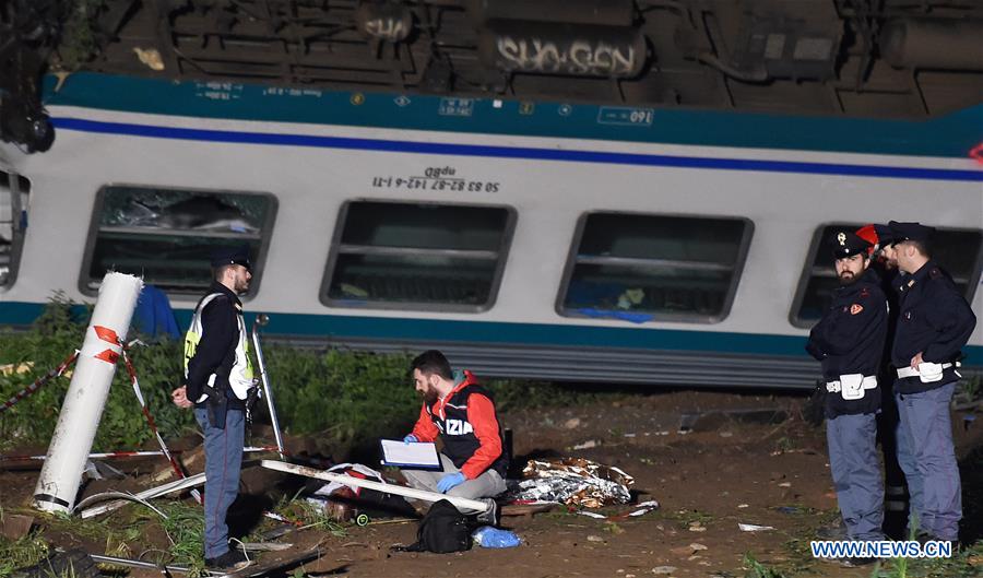 ITALY-TRAIN INCIDENT