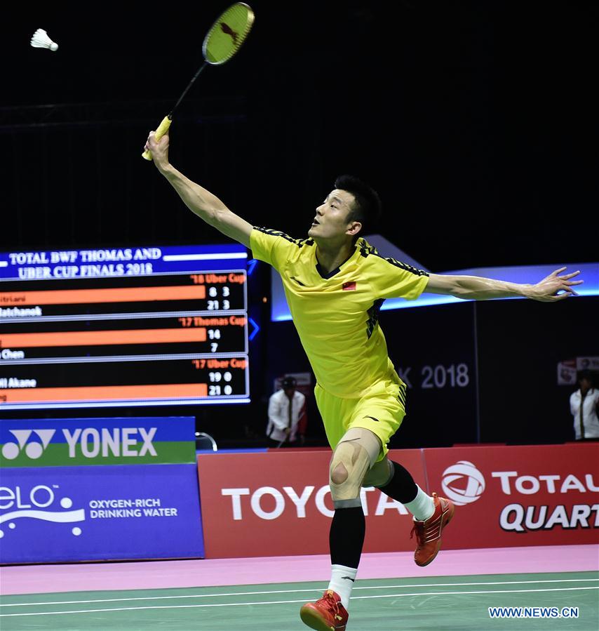 (SP)THAILAND-BANGKOK-BADMINTON-THOMAS CUP