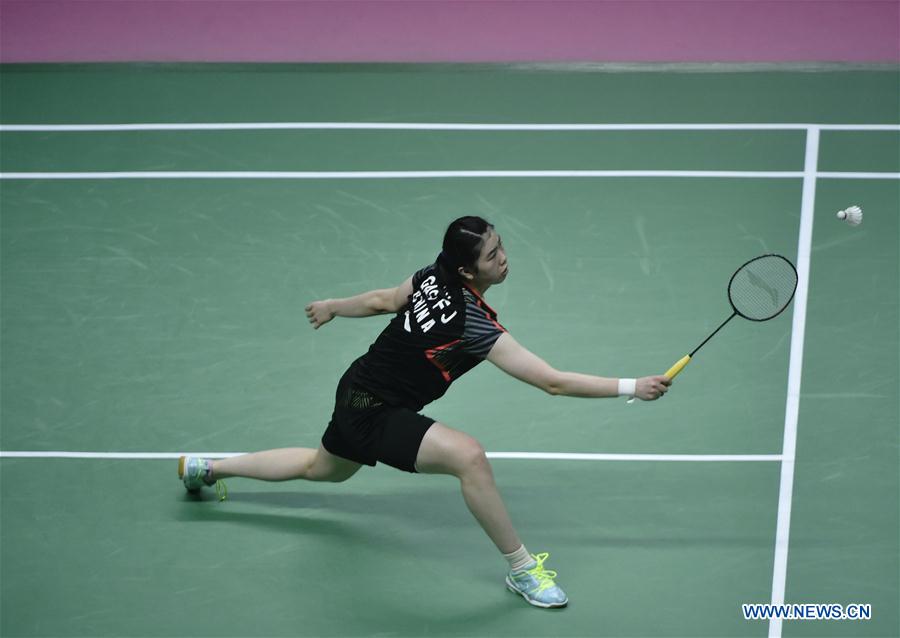 (SP)THAILAND-BANGKOK-BADMINTON-UBER CUP