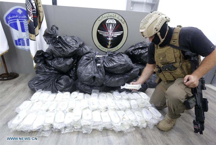 LEBANON-BEIRUT-CONTRABAND GOODS-HASHISH