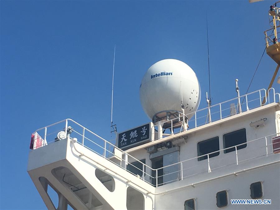 CHINA-JIANGSU-LARGE DREDGING VESSEL-SEA TRIAL (CN)